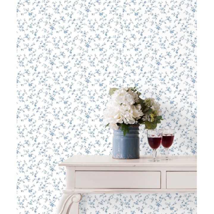 Papel pintado flores pequeñas románticas - Verona Garden 127552