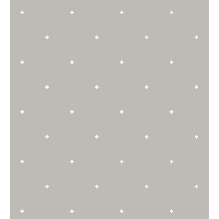 Papel pintado estrellas pequeñas fondo gris - Tiny Amara 127558