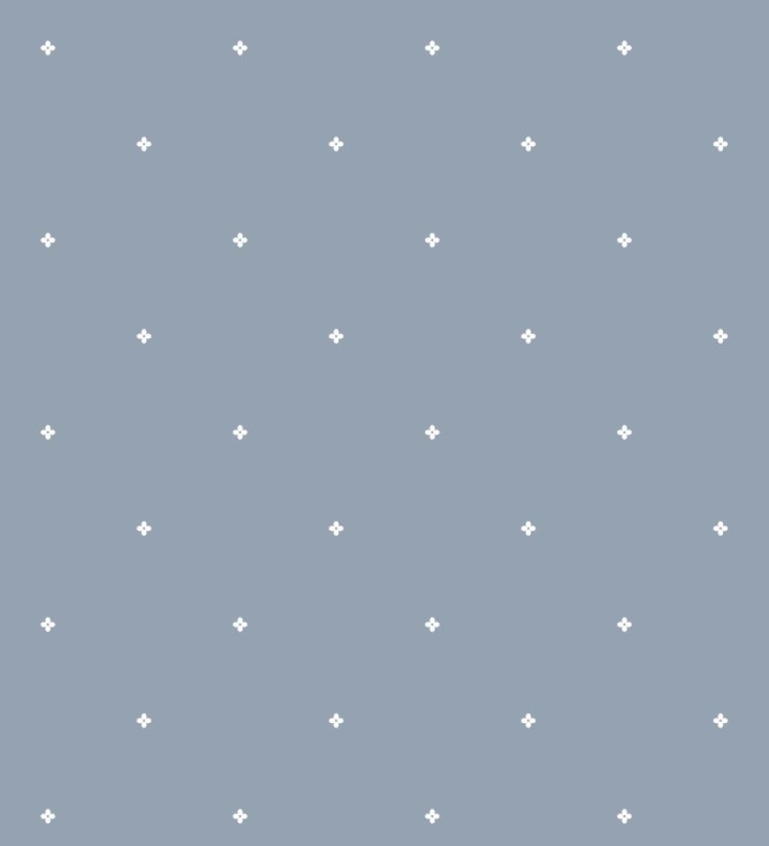 Papel pintado estrellas pequeñas fondo gris azulado - Tiny Amara 127559