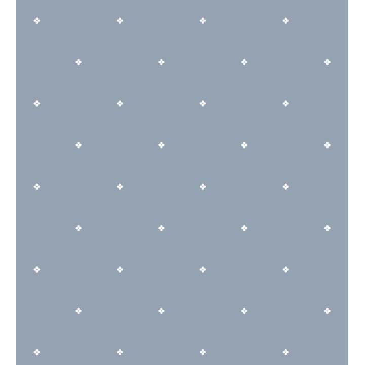 Papel pintado estrellas pequeñas fondo gris azulado - Tiny Amara 127559