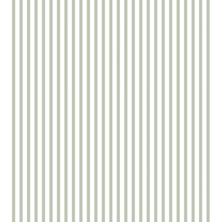 Papel pintado rayas estrechas verde claro - Raya Calvin 127561