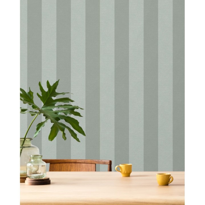 Papel pintado rayas grises - Raya Zeus 127567