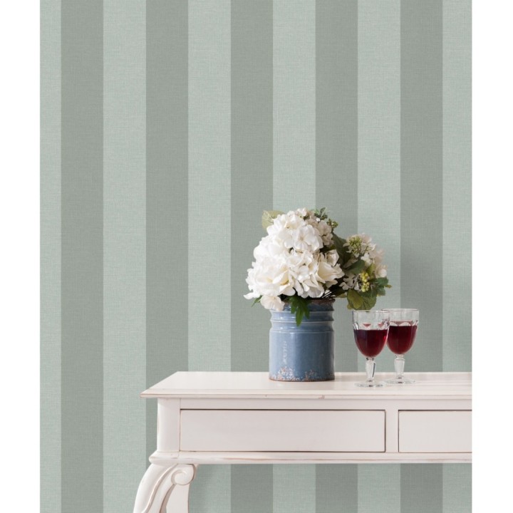 Papel pintado rayas grises - Raya Zeus 127567