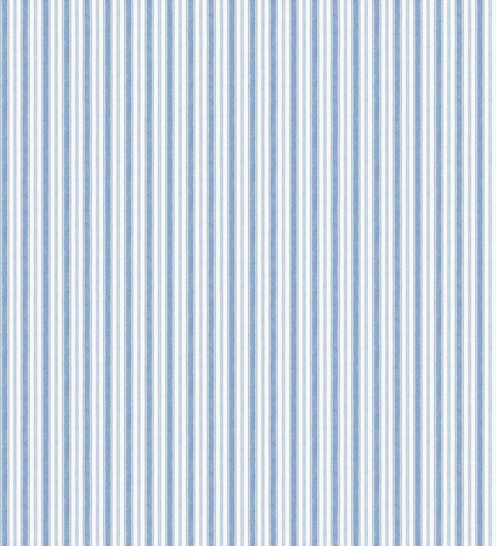 Papel pintado rayas muy finas azul y blanca - Raya Dalton 127570
