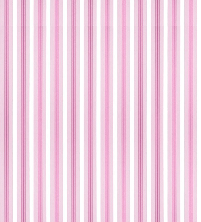 Papel pintado rayas desiguales blancas y rosas - Raya Aldana 127582