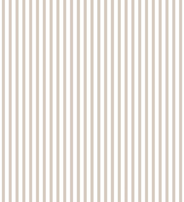 Papel pintado rayas muy finas blancas y color visón - Raya Davide 127587