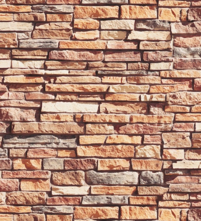 Papel pintado piedra pizarra marrón - Falcon Stone 127590