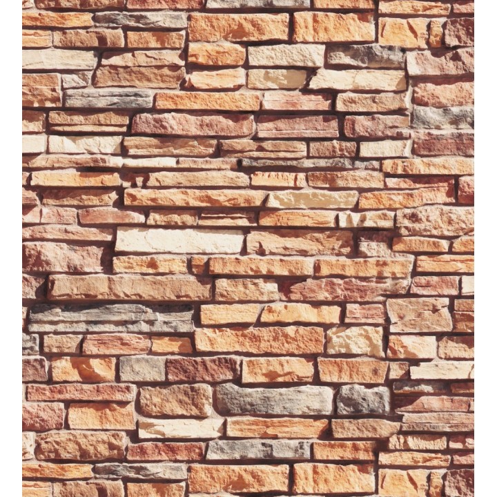 Papel pintado piedra pizarra marrón - Falcon Stone 127590