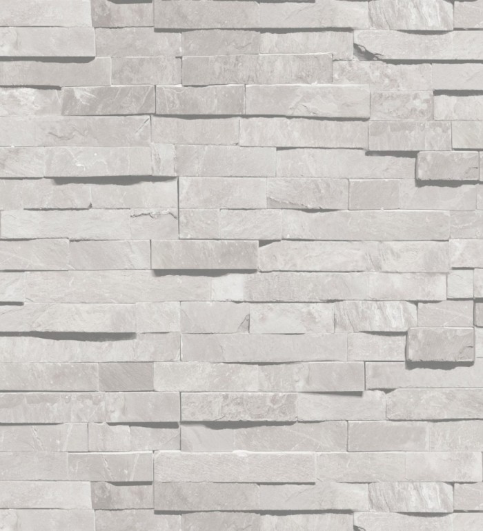 Papel pintado muro de piedra pizarra minimalista - Chelwood 127612