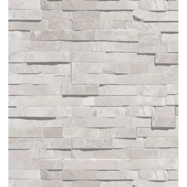 Papel pintado muro de piedra pizarra minimalista - Chelwood 127612