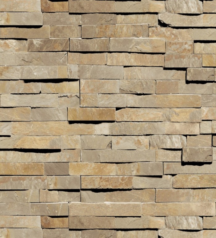 Papel pintado muro de piedra pizarra minimalista - Chelwood 127613