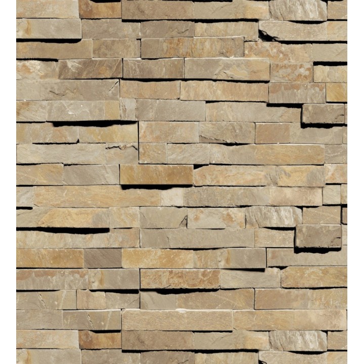 Papel pintado muro de piedra pizarra minimalista - Chelwood 127613