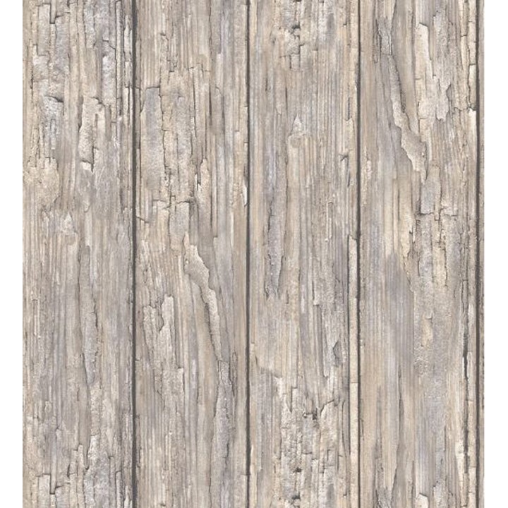 Papel pintado listones de madera desgastada - Dover Wood 127614