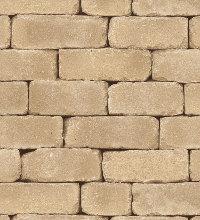 Papel pintado muro de bloques de piedra - Gilbert Stone 127621