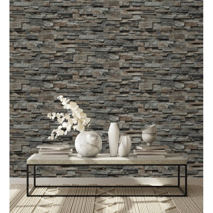 Papel pintado piedra pizarra minimalista - Austin Stone 127672