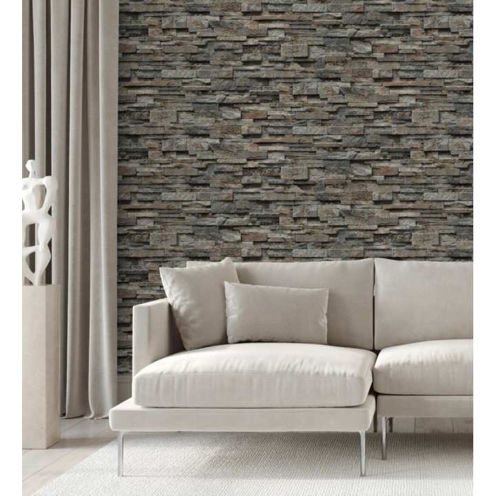 Papel pintado piedra pizarra minimalista - Austin Stone 127672