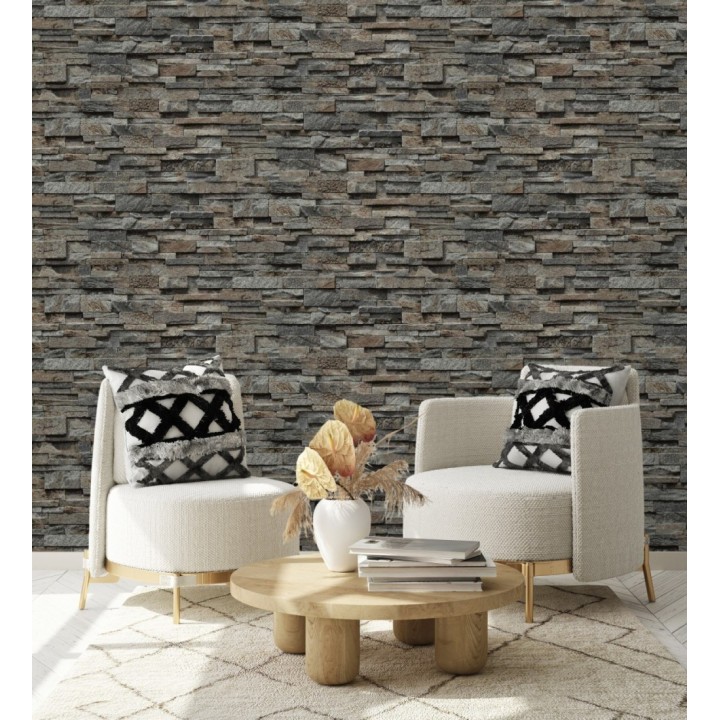 Papel pintado piedra pizarra minimalista - Austin Stone 127672