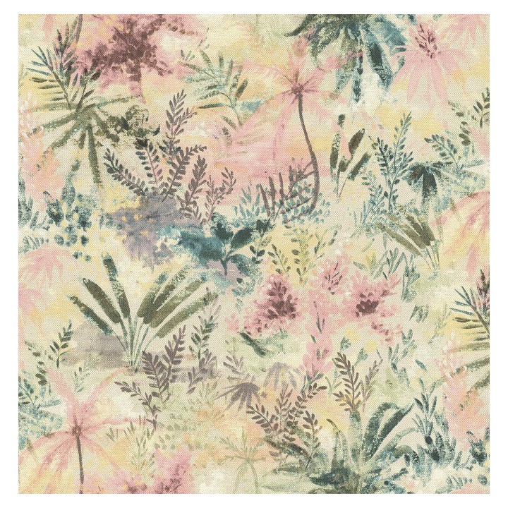 Papel pintado arbustos y hojas silvestres - Jasper Forest 127709