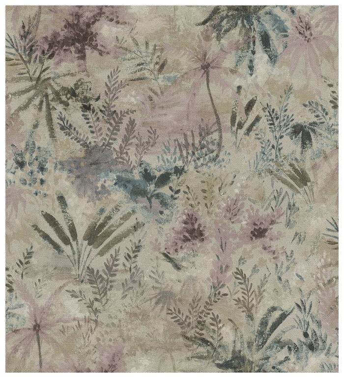 Papel pintado arbustos y hojas silvestres - Jasper Forest 127710