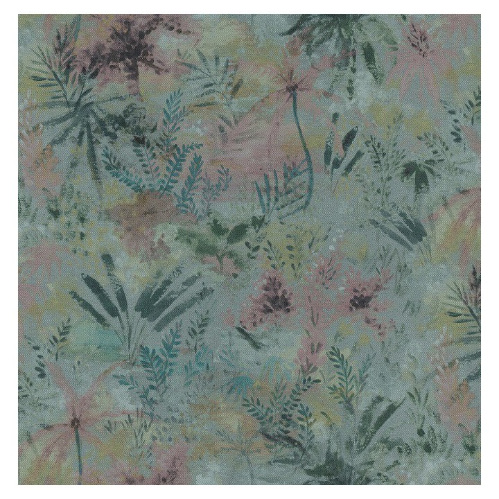 Papel pintado arbustos y hojas silvestres - Jasper Forest 127711