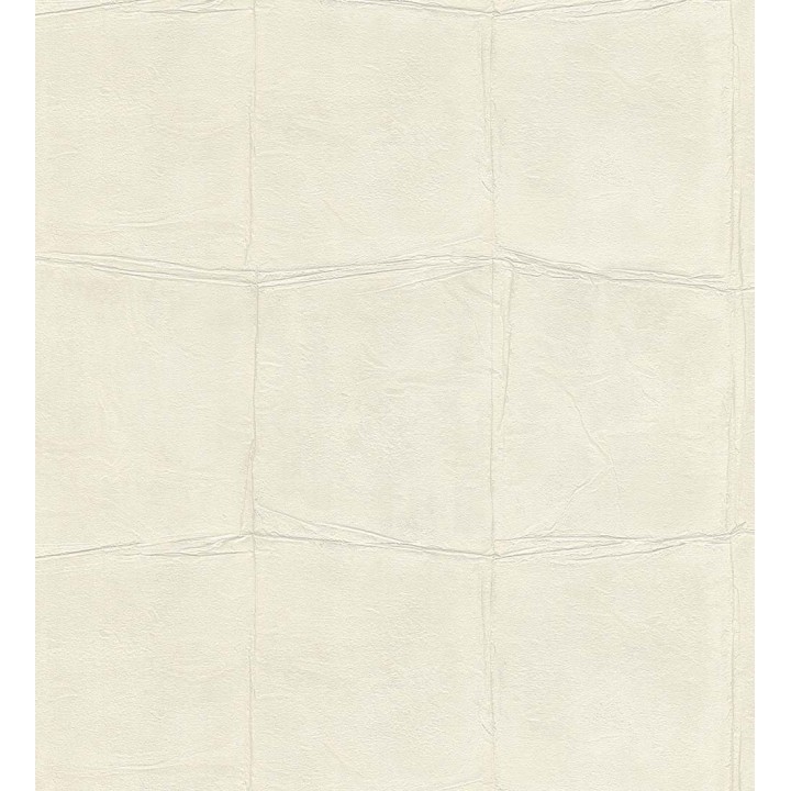 Papel pintado cuadros de piel de caimán africano beige - Chester Factory 127719