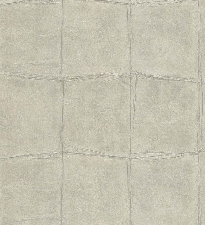 Papel pintado cuadros de piel de caimán africano color visón - Chester Factory 127720