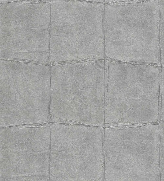 Papel pintado cuadros de piel de caimán africano gris - Chester Factory 127722