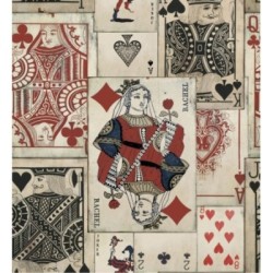 Papel pintado Poker Queen 127833