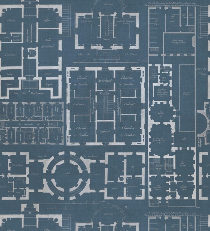 Papel pintado plano de ciudad romana - Scape Plan 127840