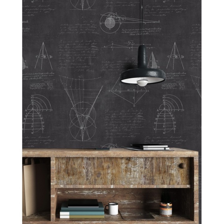 Papel pintado planos geométricos estilo vintage - Revelation 127860