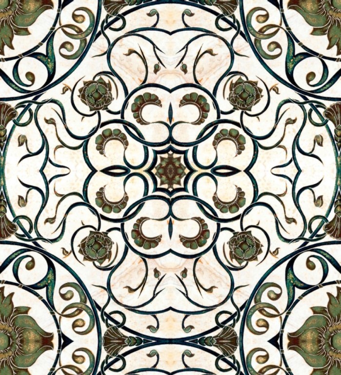 Papel pintado damasco original - Oglinda 127871