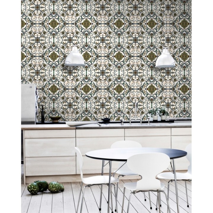 Papel pintado damasco original - Oglinda 127871