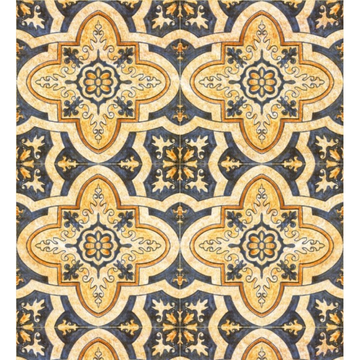 Papel pintado azulejos estilo oriental - Bai Tigla 127872