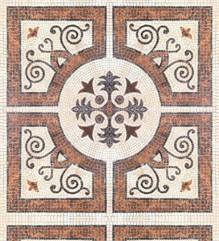 Papel pintado mosaico estilo oriental - Ziduri 127873