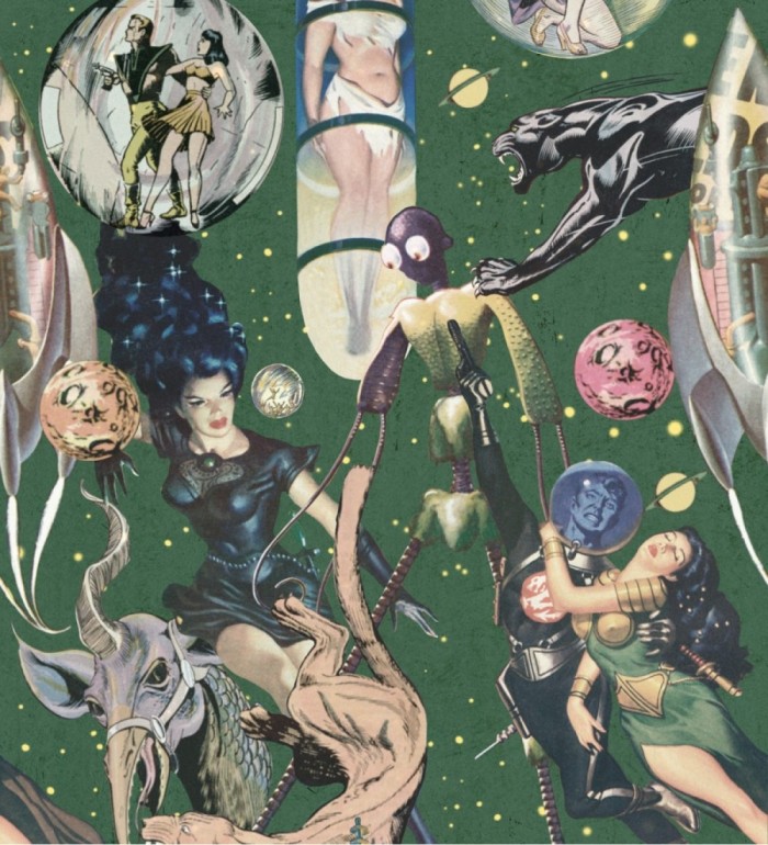 Papel pintado criaturas mitológicas - Mystical Heros 127875