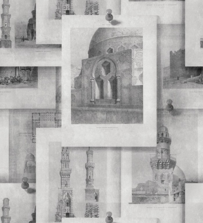 Papel pintado imágenes de edificios históricos vintage - Past Memories 127887