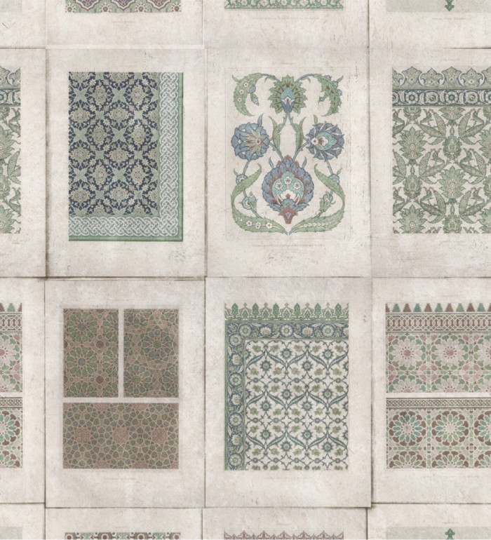 Papel pintado mosaico árabe vintage - Arabian Mosaic 127888