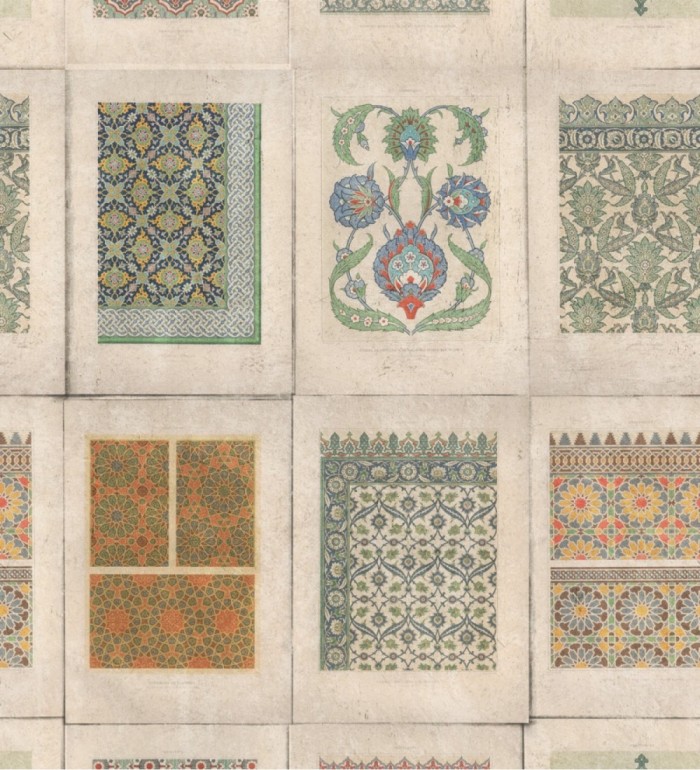 Papel pintado mosaico árabe vintage - Arabian Mosaic 127889