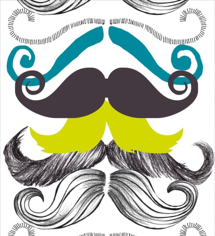 Papel pintado diferentes estilos de mostachos - Moustache Choice 127902