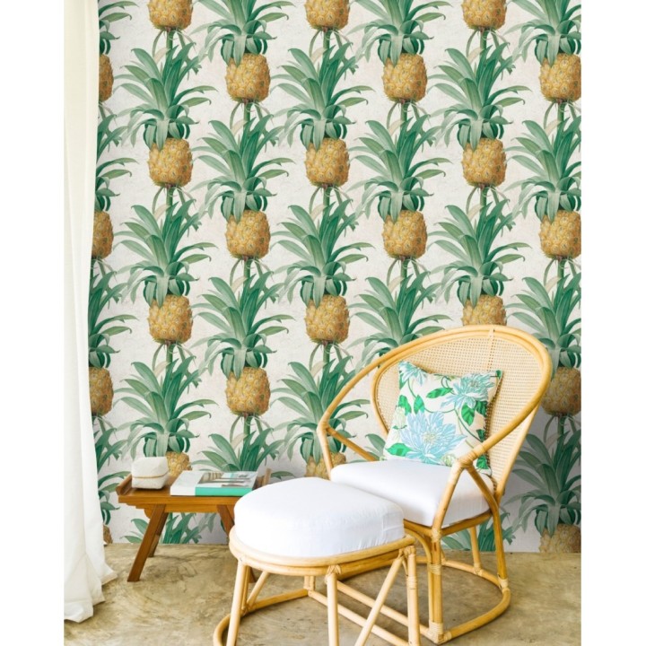 Papel pintado piñas estilo tropical - Endless Summer 127903