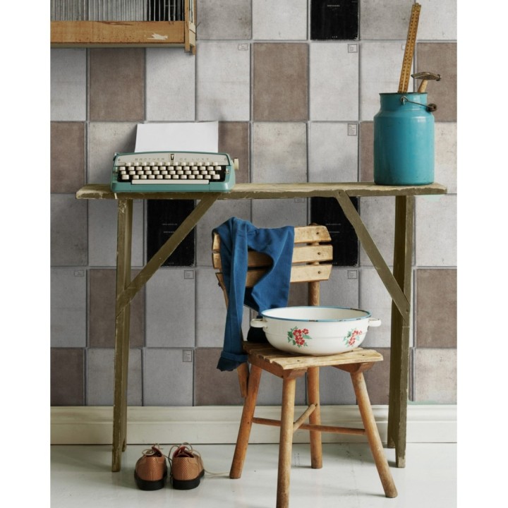 Papel pintado cuadros de colores - Mihai Ceiling 127907