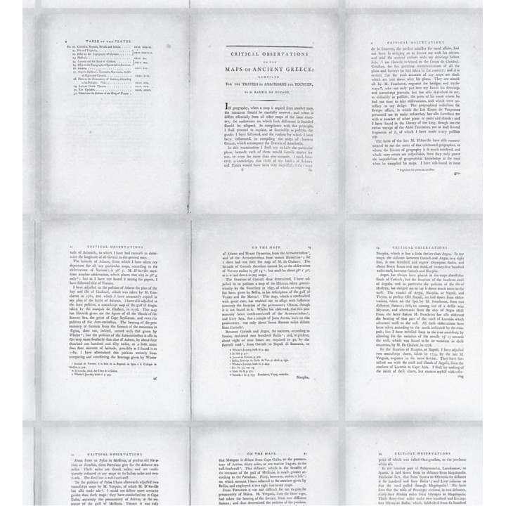 Papel pintado hojas de libros antiguos - Notes From Greece 127914