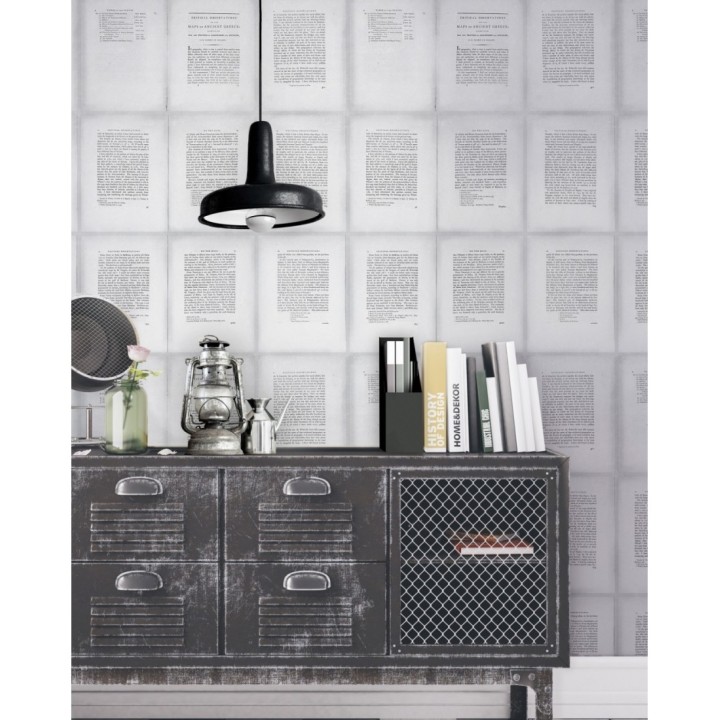 Papel pintado hojas de libros antiguos - Notes From Greece 127914