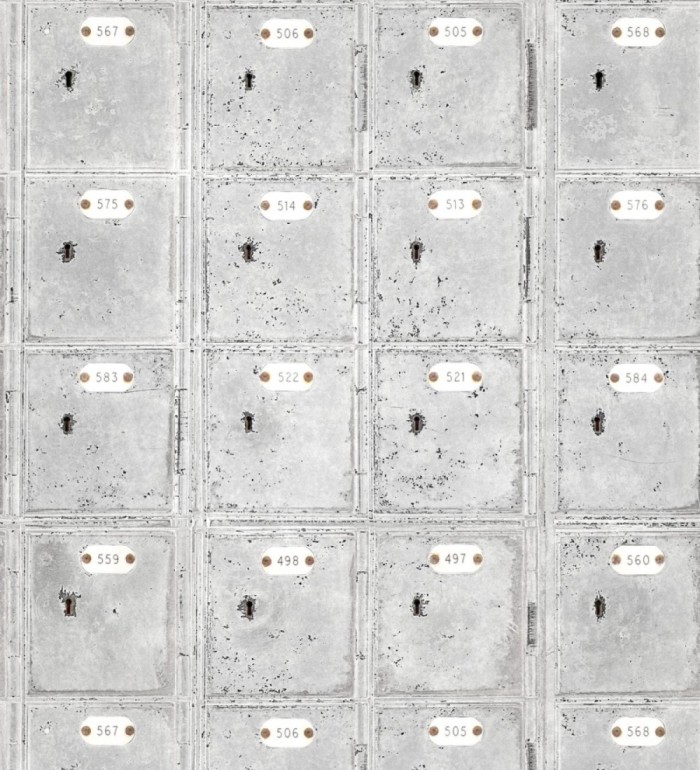 Papel pintado taquillas de chapa - Secret Files 127920