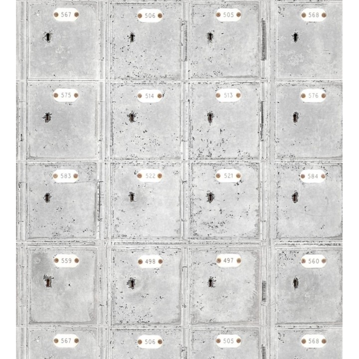 Papel pintado taquillas de chapa - Secret Files 127920