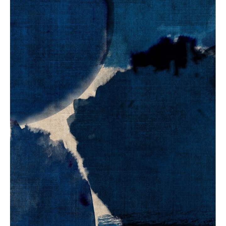 Papel pintado nubes oscuras de acuarela estilo abstracto - Cloud River 127928