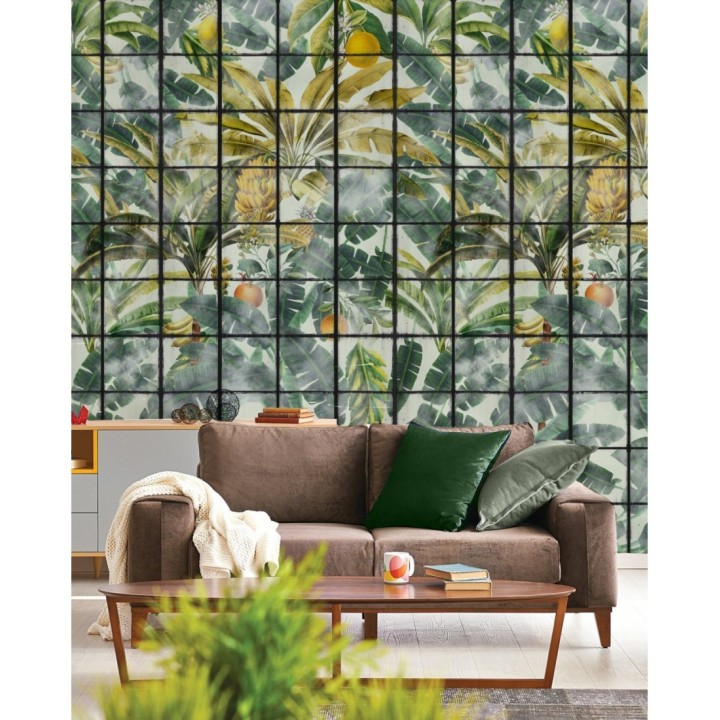 Papel pintado jardín tropical  - Tropical Greenhouse 127947