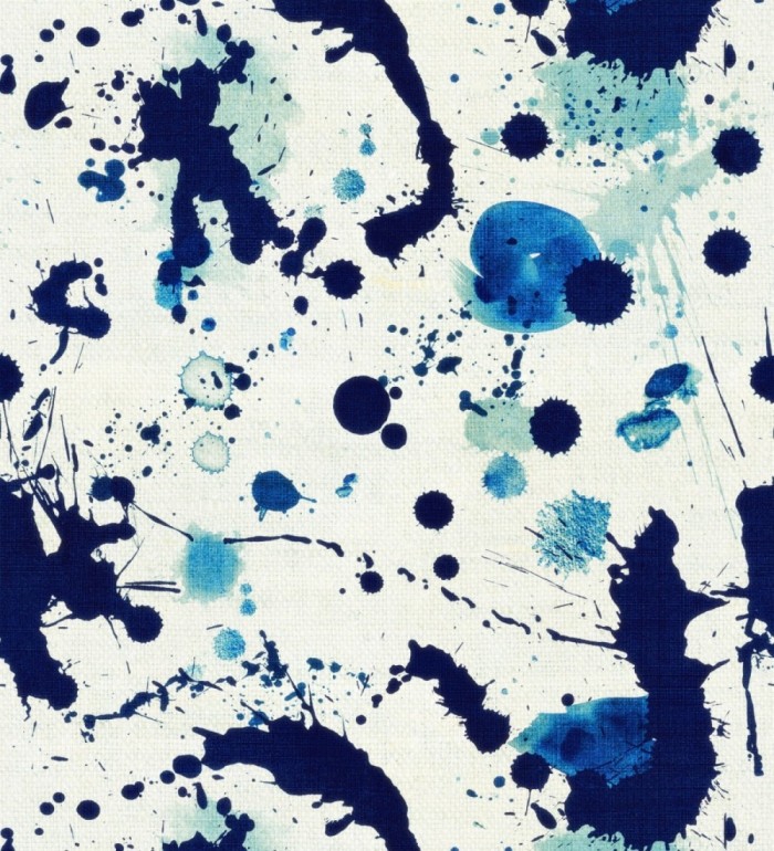 Papel pintado manchas abstractas azules - Blue Killer 127955