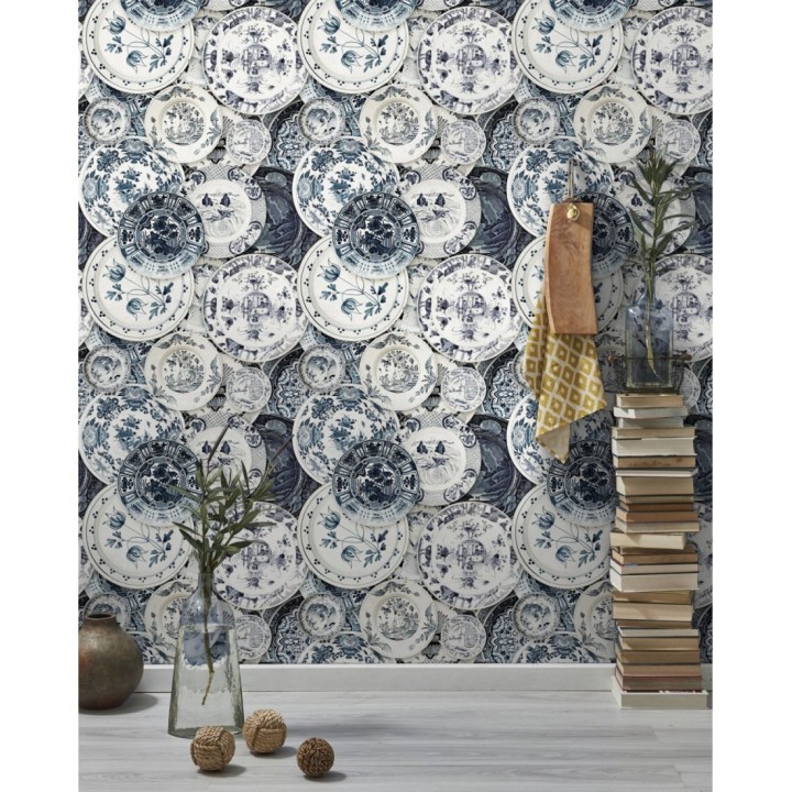 Papel pintado platos de porcelana  - Special Vesela 127959