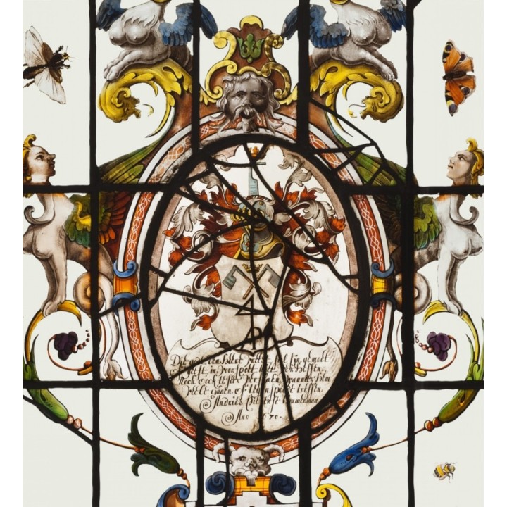 Papel pintado escudo heráldico roto - Broken Legacy 127960